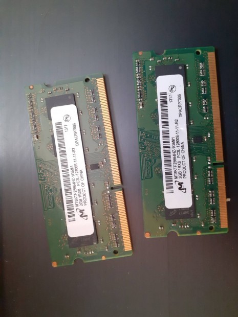 DDR3 laptop ram 2x2Gb