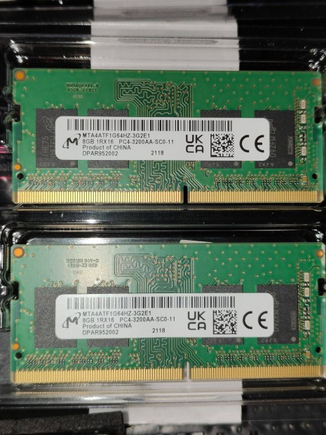 DDR4 SO-DIMM 2*8GB 3200 MHz