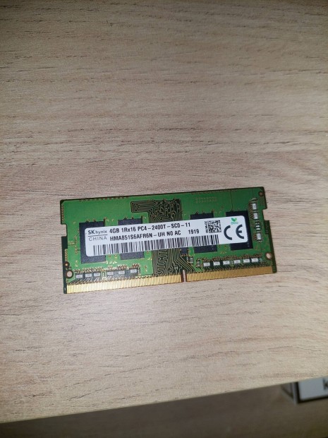 DDR4 laptop memria 4GB