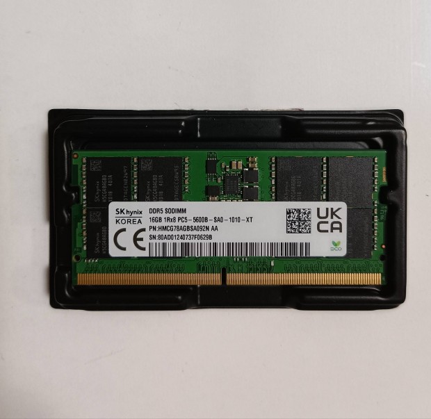 DDR5 16 GB 5600 mhz SK hynix notebook ram laptop memria