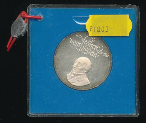 DDR 20 Mark 1981, Freiherr vom Stein, Proof