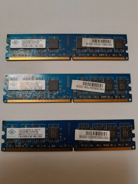 DDR 2 / 1Gb/ 5300, + DDR1/1Gb/400Mhz hasznlt ram elad, vagy csere