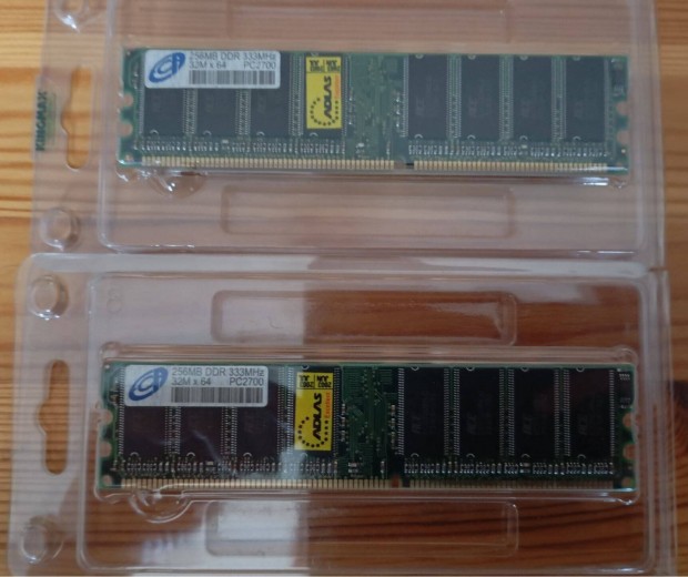 DDR RAM 256MB 333 MHz PC2700, valsznleg j