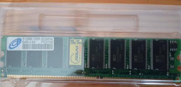 DDR RAM 512MB 333 MHz PC2700, valsznleg j