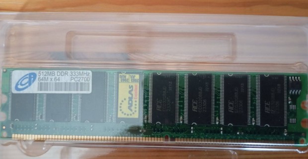 DDR RAM 512MB 333 MHz PC2700, valsznleg j