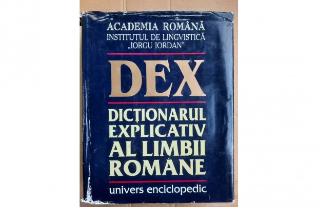 DEX, romn nyelv rtelmez sztr elad