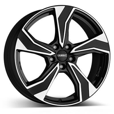 DEZENT KB Sötét fekete Polírozott 6,5X16 5X112 ET43 CB57,1 | alufelni