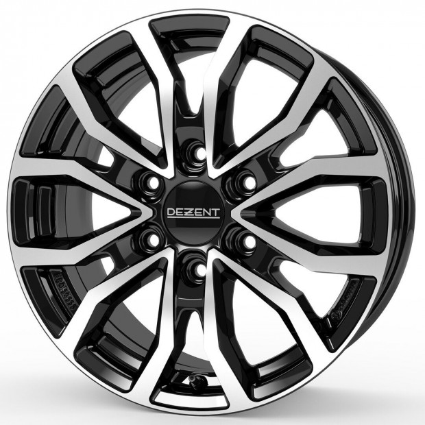 DEZENT KC Sötét fekete Polírozott 6,5X17 6X130 ET62 CB84,1 | alufelni