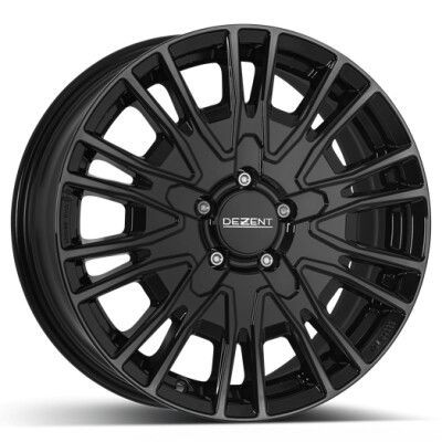 DEZENT KE Fekete 7,5X18 5X120 ET45 CB65,1 | alufelni |