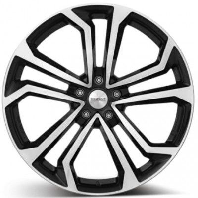 DEZENT TA dark fekete polr 6,5X16 5X105 ET38 CB56,6 | alufelni |