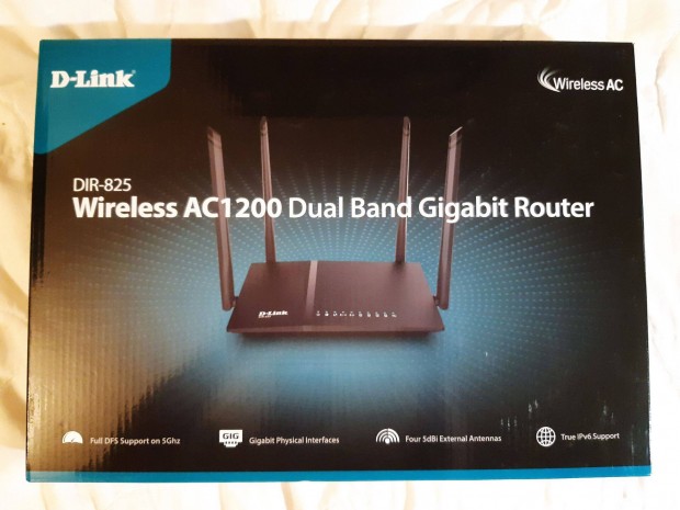 DIR-825 Wireless AC1200 Dual Band Gigabit Router elad