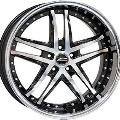 DIVERSEN MYSTH Fényes fekete rozsdamentes acél 10X20 6X139,7 ET15