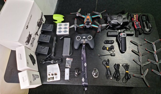 DJI FPV Combo Dron Extrákkal Eladó + Ajándék tartozékok.