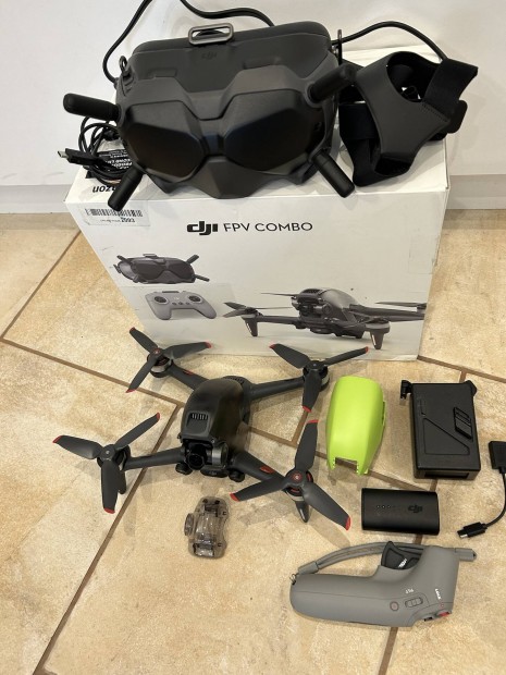 DJI FPV Drone, Goggles V2, Motioncontroller, DJI Beszmitsa