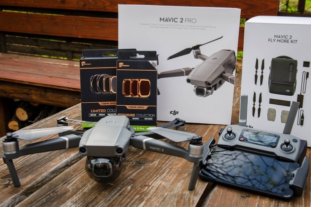 DJI Mavic 2 Pro + Fly More Kit, sszes Polarpro szrkszlet