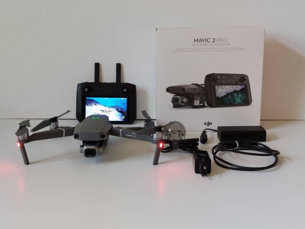 DJI Mavic 2 pro + smart controller (szlltssal) Husselblad kamera