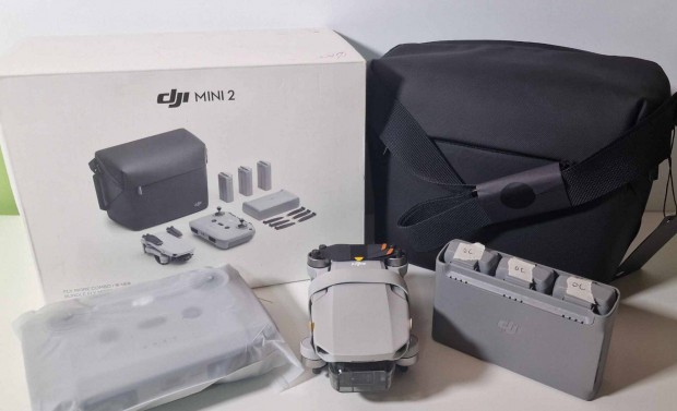 DJI Mini 2 Fly More Combo (jszer, 10 tlts alatt!)