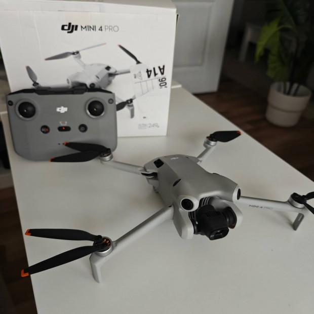 DJI Mini 4 Pro + N2 tvirnyt, 1 hnapos, garancis