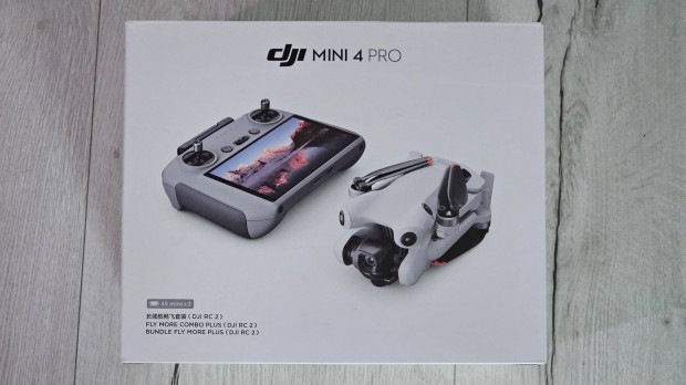 DJI Mini 4 pro Fly More Combo RC2 3x45 perces verzi