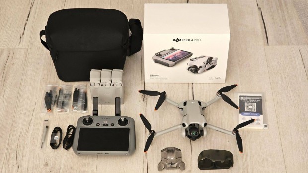 DJI Mini 4 pro - Fly More Combo - RC2 drn szett (46)