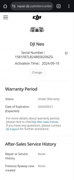 DJI Neo 1 Fly More Combo Garancilis! - Elad 