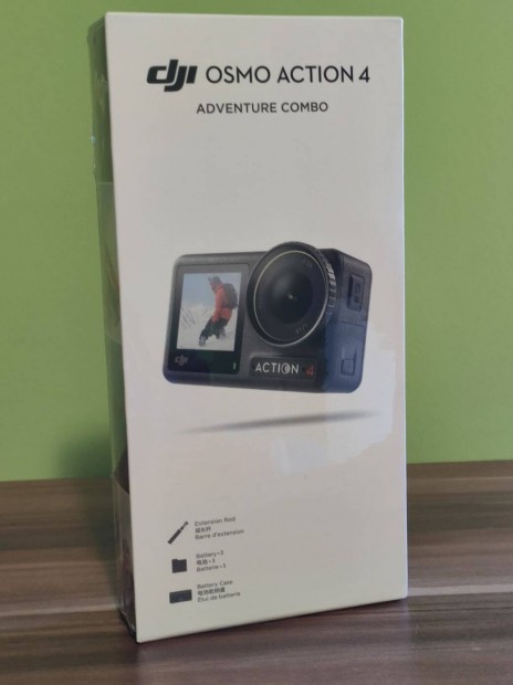 DJI Osmo Action 4 Adventure Combo j! Bontatlan! 2v garancia!