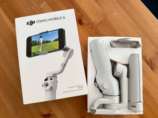 DJI Osmo Mobile 6 EU - garanciális gimball, stabilizátor