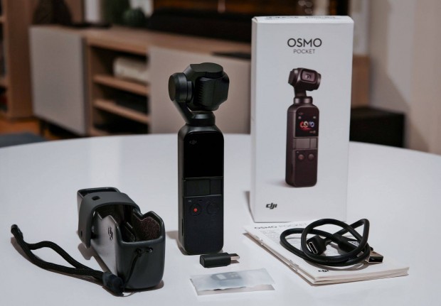 DJI Osmo Pocket gimbal-stabilizlt kamera + Expansion Kit tartozkok