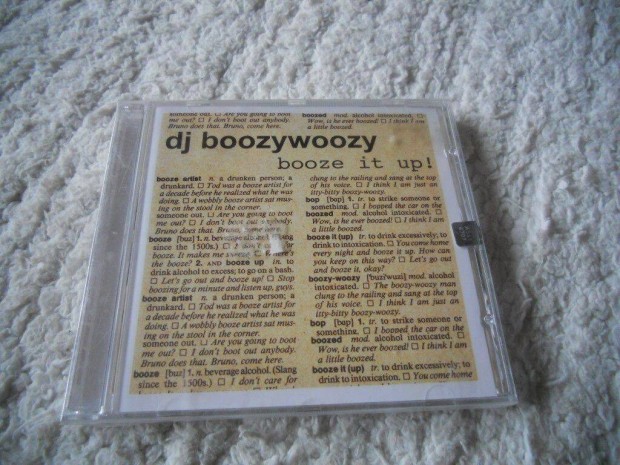 DJ Boozywoozy : Booze it up CD ( j, flis)