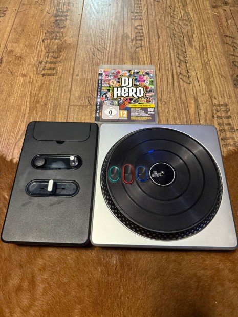 DJ HERO Playstation 3 Vezetk Nlkli Lemezjtsz -Vezrl-Jtk