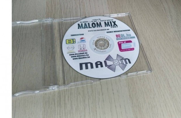 DJ Norby - DJ Ory-Kajcsa Márton - Malom mix 2007 / Promo CDr
