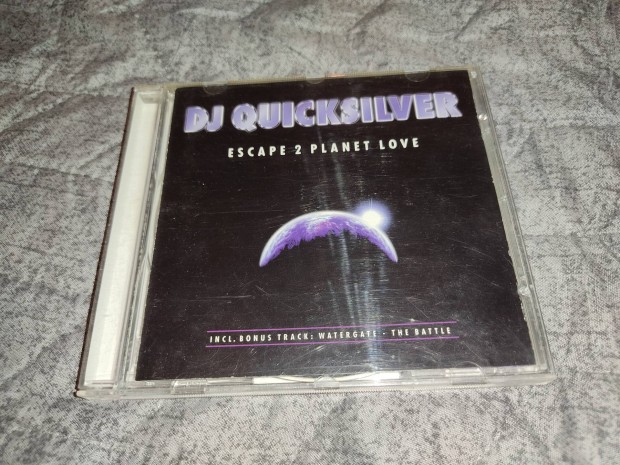 DJ Quicksilver - Escape 2 Planet Love CD (1998)