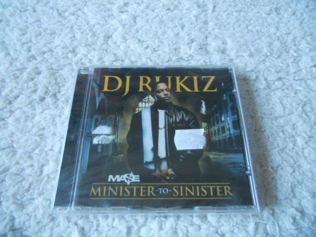 DJ Rukiz & Mase : Minister to sinister CD ( j, Flis)