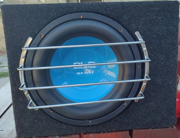 DLD 500+ mélyláda,Boschmann 2*160w erősítő, 1,2 farad kondival