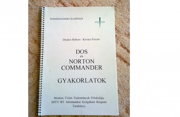 DOS s Norton Commander gyakorlatok - retro Informatika gyjtknek