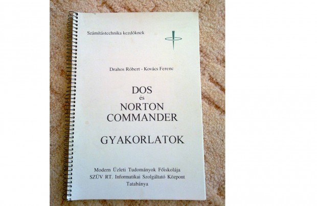 DOS s Norton Commander gyakorlatok - retro Informatika gyjtknek