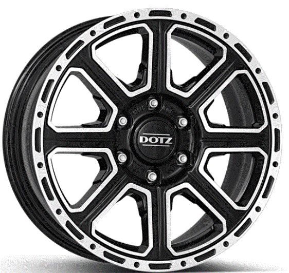 DOTZ 4X4 Kalahari dark 8X18 6X139,7 ET34 CB100,1 | alufelni |