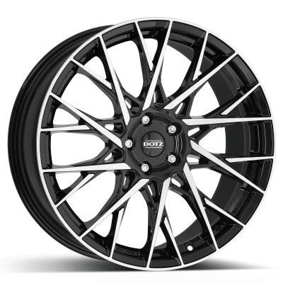 DOTZ Fuji dark 7,5X18 4X108 ET45 CB63,4 | alufelni |