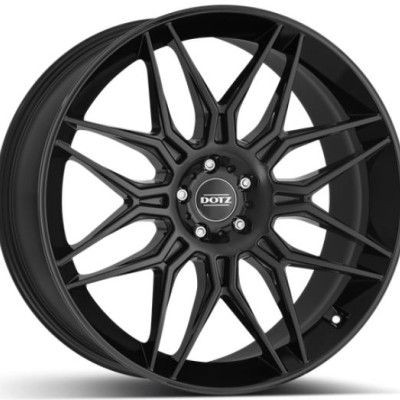 DOTZ LongBeach black 9X20 5X114,3 ET50 CB71,6 | alufelni |