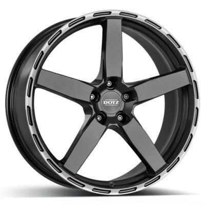 DOTZ MarinaBay Sötét gunmetal Polírozott 8X19 5X108 ET45 CB70,1 |
