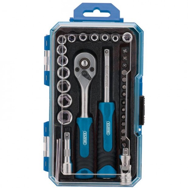 DRAPER 1/4&#039;&#039; 35 darabos dugkulcs kszlet