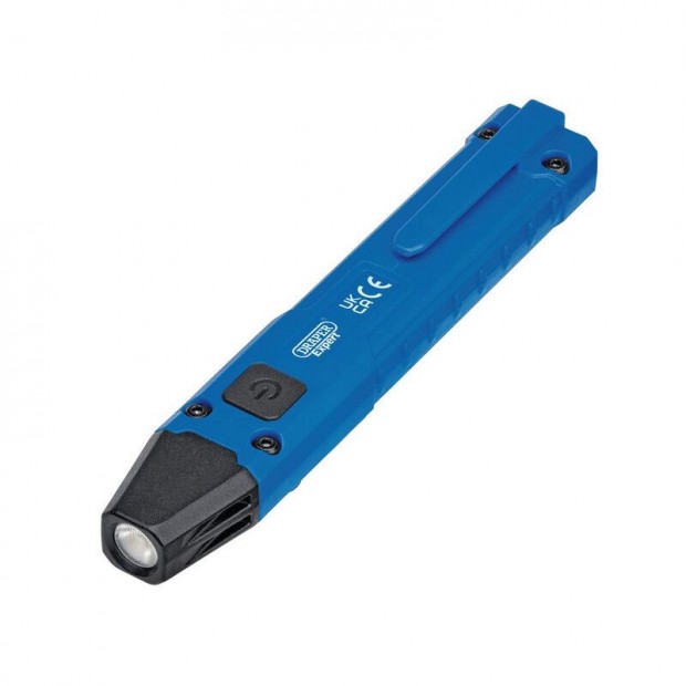 DRAPER Vezeték nélküli/USB újratölthető toll lámpa SMD LED - 2W/250 lu