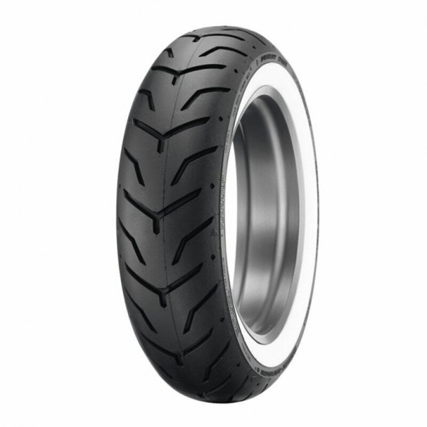 DUNLOP D407 gumiabroncs (HARLEY-D) WWW széles-fehér-oldalfalú 180/65 B