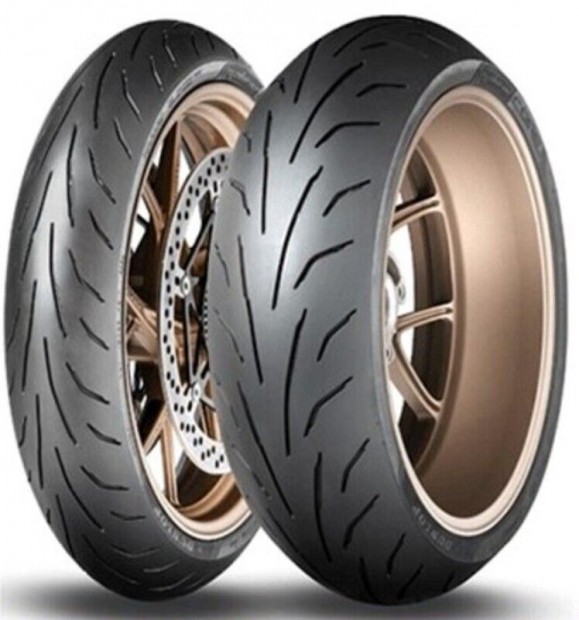 DUNLOP Qualifier Core gumiabroncs szett (120/70ZR17+160/60ZR17)