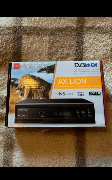 DVB-T/T2/C vev Opticum Ax Lion ns