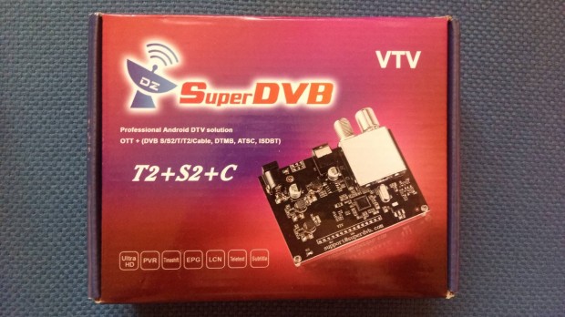 DVB tuner Mholdvev combo androidos tv box-hoz