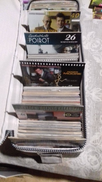 DVD 173 db Derrick-Az Angyal-Poirot-Sherlock-Minden Lében Két Kanál