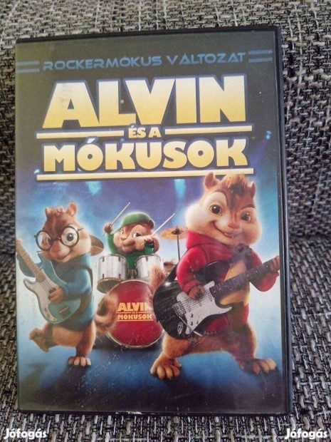 DVD Alvin s A Mkusok - Rockermkus vltozat