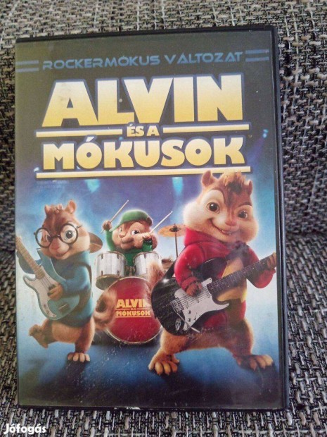 DVD Alvin s A Mkusok - Rockermkus vltozat