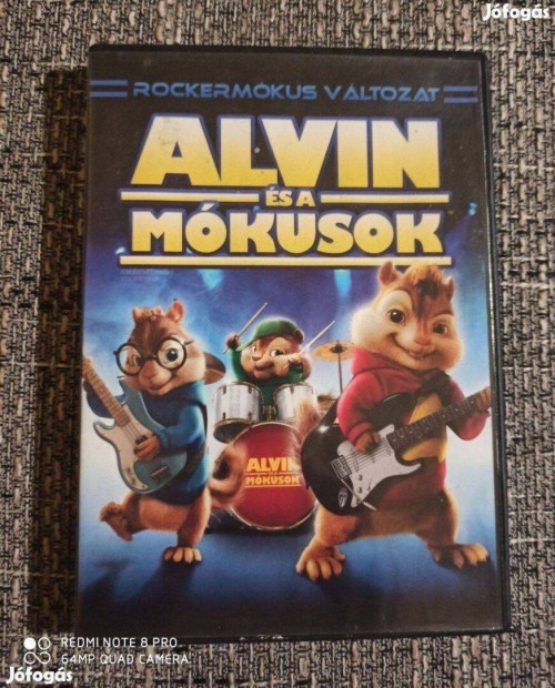 DVD Alvin s A Mkusok - Rockermkus vltozat Mesefilm